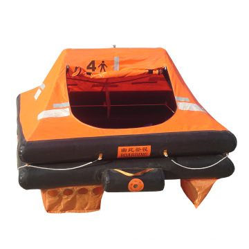 Marine Life Raft 4 Personne Radeau de durée de vie ISO965 Yacht Liferaft